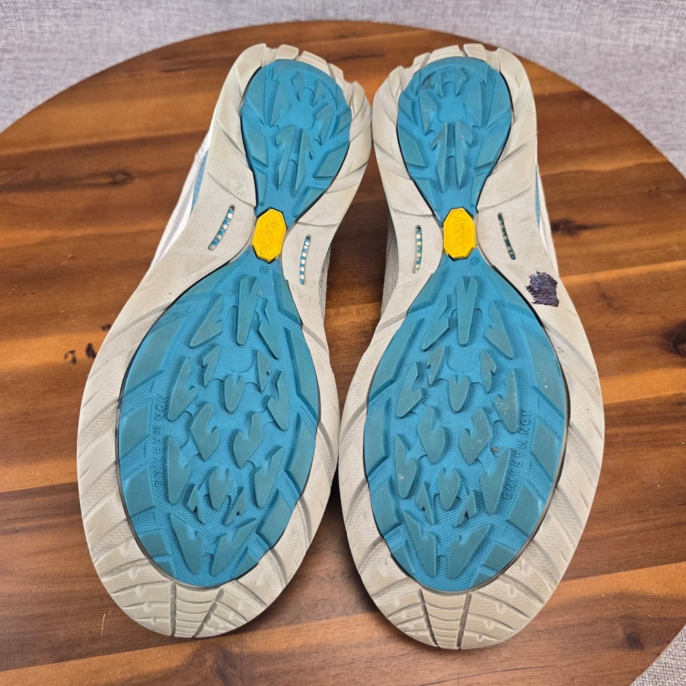 Aero Astra LT Grey Turquoise Blue Vibram Walking Shoes‎ Womens 11 Medium PO 3550 - Picture 6 of 14